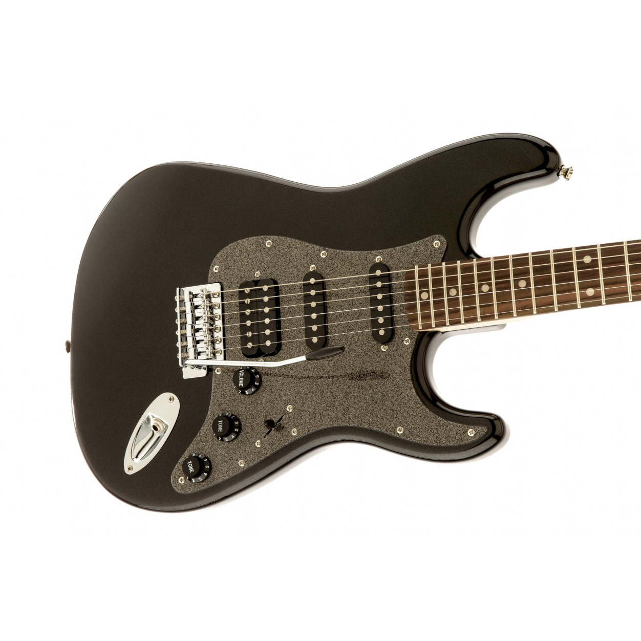 Fender Squier Affinity Stratocaster HSS LRL Montego Black Metallic Электрогитары